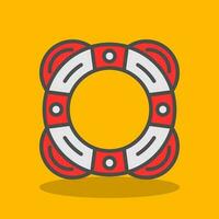 Lifesaver Vector Icon Design