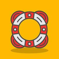 Lifesaver Vector Icon Design