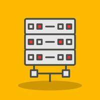 Server Vector Icon Design