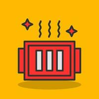 Radiator Vector Icon Design