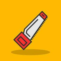 Hand Saw Vector Icon Design