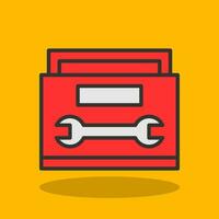 Spanner Vector Icon Design