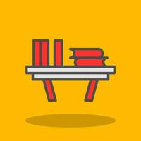 BookShelf Vector Icon Design