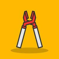 Pliers Vector Icon Design