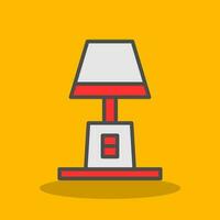 Lamp Vector Icon Design