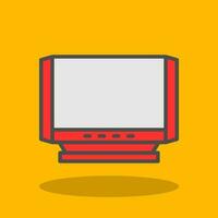 Television Vector Icon Design