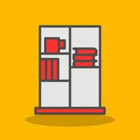 Book Case Vector Icon Design