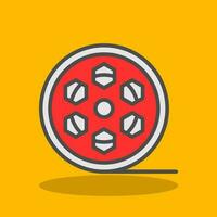 Reel Vector Icon Design