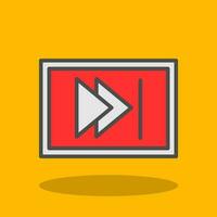 Forward Vector Icon Design