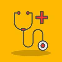 Stethoscope tool Vector Icon Design