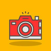 Digital camera Vector Icon Design