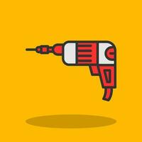 Hand drill Vector Icon Design