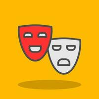 Mask Vector Icon Design