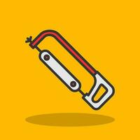 Hacksaw Vector Icon Design
