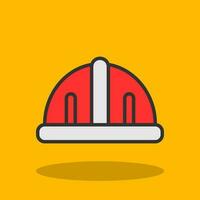 Helmet Vector Icon Design