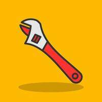 Wrench Vector Icon Design