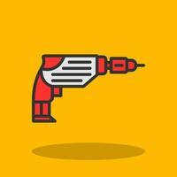 Drilling machine Vector Icon Design