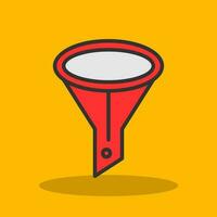 Funnel Vector Icon Design