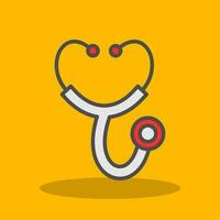 Stethoscope Vector Icon Design