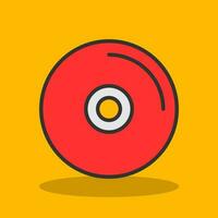 Compact Disc Vector Icon Design