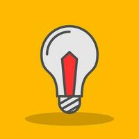 Light Bulb Vector Icon Design