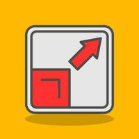 Increase Size Vector Icon Design