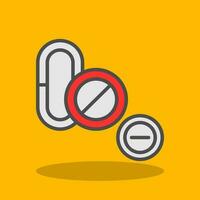 Pill Vector Icon Design