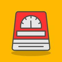 Weight scale Vector Icon Design