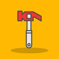 Hammer Vector Icon Design