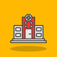 Hospital Vector Icon Design