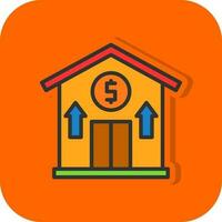 House Value Vector Icon Design