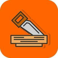 Wood Cuttor Vector Icon Design