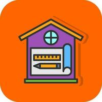 House Design Vector Icon Design