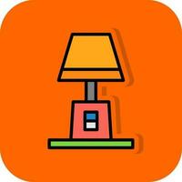 Lamp Vector Icon Design