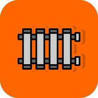 Radiator Vector Icon Design