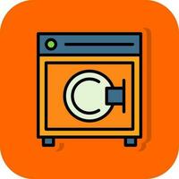 Dry Machine Vector Icon Design
