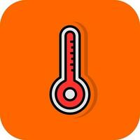 Thermometer Vector Icon Design