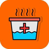 Steaming Vector Icon Design