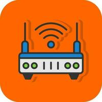 Router Vector Icon Design