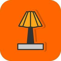 Lamp Vector Icon Design