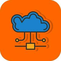 Cloud Computing Vector Icon Design