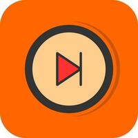 Skip Vector Icon Design