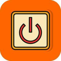 Power Button Off Vector Icon Design