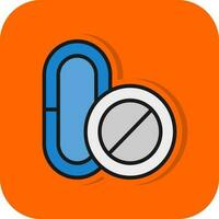 Pill Vector Icon Design