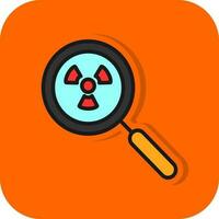 Radiation Vector Icon Design