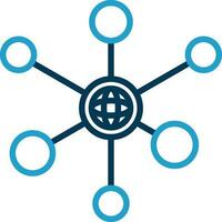 Network Vector Icon Design