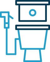 Toilet Vector Icon Design
