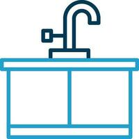 Kitchen Sink Vector Icon Design