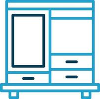 Wardrobe Vector Icon Design