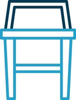 Bar Stool Vector Icon Design